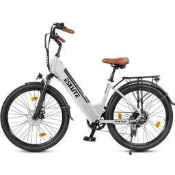 Bicicleta eléctrica Eskute C100 Plus Motor 250W Batería 36V 13Ah Neumáticos 26
