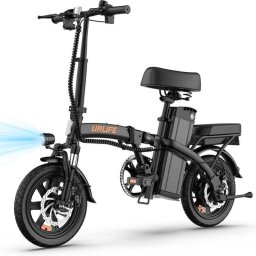 Bicicleta Eléctrica Urlife F1L Motor 250W Batería 48V Plegable