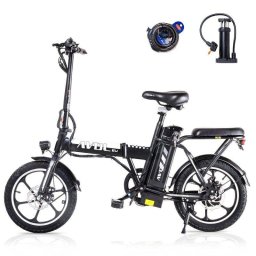 Bicicleta eléctrica plegable AVDL A10 250W 36V 12.8Ah 16
