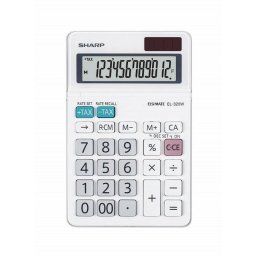 Sharp EL-320W Calculadora 12 Dígitos