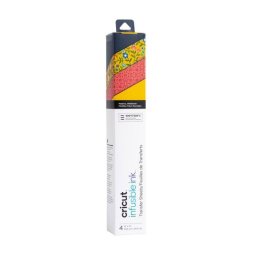 Cricut Infusible Ink Pack 4 Hojas de Transferencia Infusible Wildflower