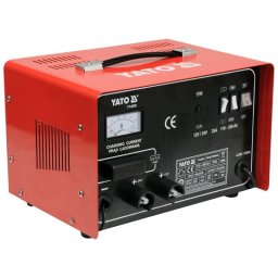 Yato Cargador de Batería 12/24V 25A