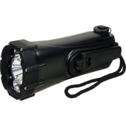POWERPLUS PP SHARK - Linterna Dynamo, resistente al agua