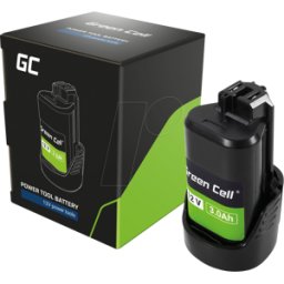 GREEN CELL GC PTBO12V3 - Batería para herramientas para aparatos Bosch, 12 V, 3 Ah