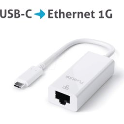 PURELINK PURE IS260 - Tarjeta de red, USB-C, Gigabit Ethernet, 1x RJ45