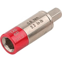 BERNSTEIN BERN 4 981 - Adaptador de par de giro para puntas de 1/4", 0,6 Nm