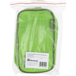 Fleming fleming nevera porta insulina 10x20 cm verde +1 bolsa gel fr