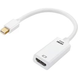 Adaptador Mini Displayport a HDMI M/H, 4K UHD, Blanco, Nuevo