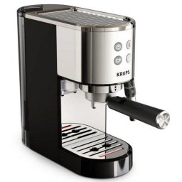 Krups Virtuoso+ XP444C10 Cafetera Espresso 15 Bares Negra