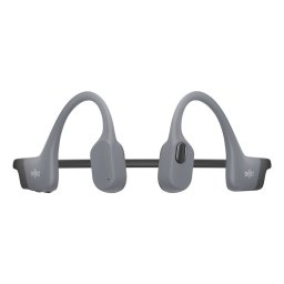 Auriculares Shokz OpenSwim Pro inalámbricos Bluetooth deportivos con resistencia al agua, color gris