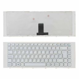 Teclado Para Portátil Sony Vaio Vpc-eg Blanco