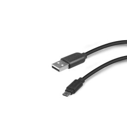 Cable USB SBS TECABLEMICROKL 1 m USB 2.0 USB A a Micro-USB B Negro