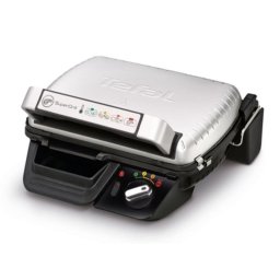 Parrilla Eléctrica Tefal GC450B32 Negro Acero Inoxidable Rectangular Giratoria
