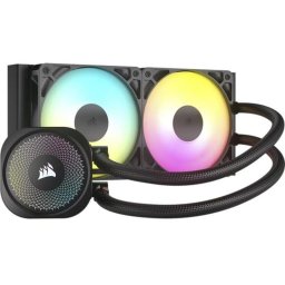 Refrigeración líquida Corsair Nautilus RS ARGB 240mm 2 ventiladores RGB direccionable