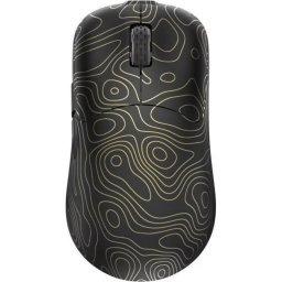 Ratón White Shark WGM-5015 Aero inalámbrico 10000 DPI oro negro 6 botones