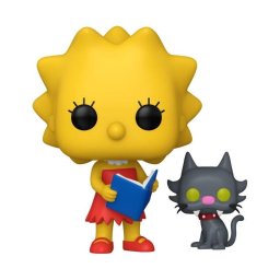 Figura coleccionable Funko Pop! & Buddy Lisa with Snowball II Los Simpsons