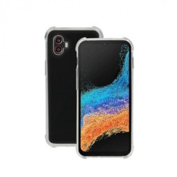 Funda para móvil Mobilis Cover case Transparente resistente para Galaxy XCover 6 Pro