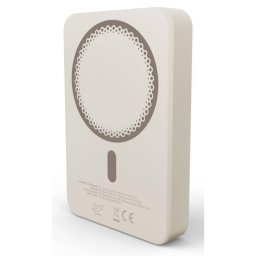 Power Bank Energy Sistem Magnetic 10000 mAh 20 W Apta para avión Champagne