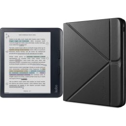 Libro Electrónico Kobo Libra Colour WiFi 7" 32GB Negro + Funda SleepCover Negra