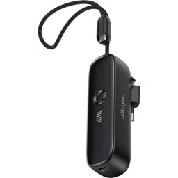 Power Bank Alkaya 5000 mAh 22 W Apta para avión Negro