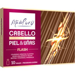 Tongil Estado Puro Cabello Piel & Uñas Flash 10 Viales
