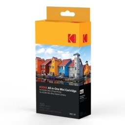 Kodak MSC30 Todo en Uno MC Papel de Repuesto 54x86mm 30 Hojas para Impresora Mini 2