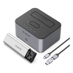Base de conexión Orico IT28E-C para discos duros y SSD USB 3.2 Type-C