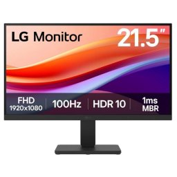 Monitor LG 22U401A-B 21,5" FullHD 100Hz VA Curvo HDR10 Tiempo de respuesta 5 ms