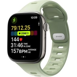 Correa Nomad Tempo Band Apple Watch 45/46 mm Verde FKM-Fluorelastomer