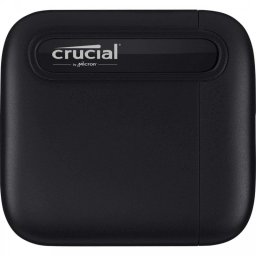 Crucial X6 SSD 1TB USB-C Negro