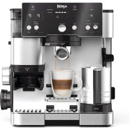 Cafetera Espresso Ninja Luxe Café Essential ES501EU 2L 9 Bares molinillo integrado y espumador