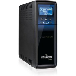 SAI Tecnoware 1500VA para consola gaming, MAC y PC de PFC activo, EXA PLUS, 8 IEC, protección apagón