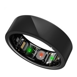 Anillo inteligente Noise Luna Ring Gen 2.0 Talla 8 Bluetooth Sin suscripción App móvil Negro
