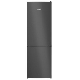 Frigorífico Combi Siemens KG36NVXBG No Frost 186cm 321L A Acero Negro