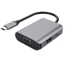 Adaptador gráfico USB DLH DY-TU4212 HDMI 4K y VGA 1080p