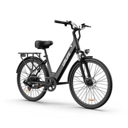 Bicicleta eléctrica URLIFE E26 Motor 250W Batería 48V 10.4Ah Neumáticos 26