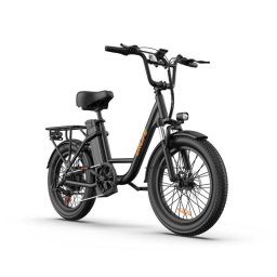 Bicicleta eléctrica URLIFE E20 urbana 250W 48V 13Ah 20" Fat plegable