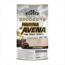 VIT-O-BEST HARINA AVENA 1 KG BROWNIE