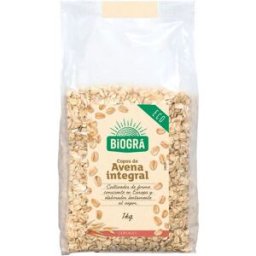 BIOGRA COPOS AVENA GRUESOS INTEGRAL BIO 1KG