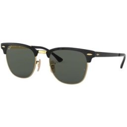Rayban Gafas De Sol Ray-Ban Clubmaster Metal Rb 3716 187 58 Negro
