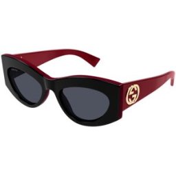 Gafas De Sol Gucci Gg 1843s 006 Negro Rojo