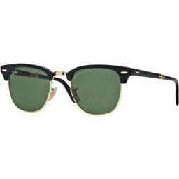 Rayban Gafas De Sol Ray-Ban Clubmaster Rb 2176 901 Plegables Negro
