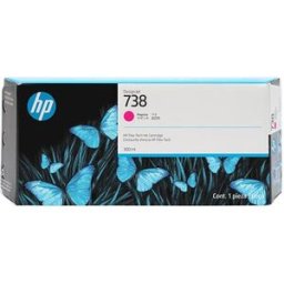 HP 738 (676M7A) cartucho de tinta magenta XL