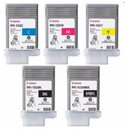Canon PFI 102 Pack 5 colores