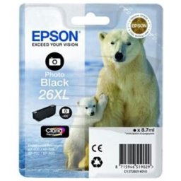 Epson 26 XL (T2631) Cartucho de tinta negro foto