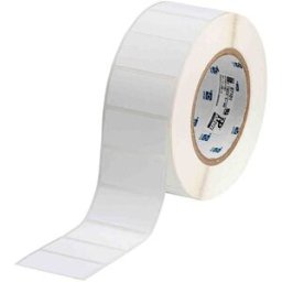 Brady THT-17-488-3 etiqueta de poliéster blanco mate 50,80 x 25,40 mm