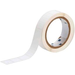 Brady THT-164-488-1 etiqueta de poliéster blanco mate 22,86 x 22,86 mm