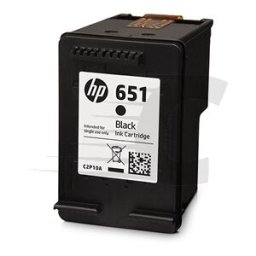 HP 651 (C2P10AE) cartucho de tinta negro
