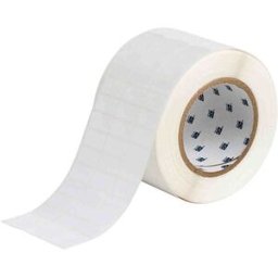 Brady THT-5-533-10 etiqueta removible poliéster blanco brillante 25,40 x 12,70 mm