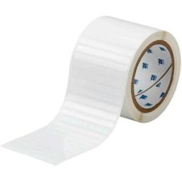 Brady THT-16-423-2.5 etiqueta de poliéster blanco brillante 76,20 x 6,35 mm